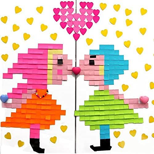 3M Post-it Notes Large Pastel Color 75×75mm 100 Sheets Pads 6541-K Eco Mark Certified