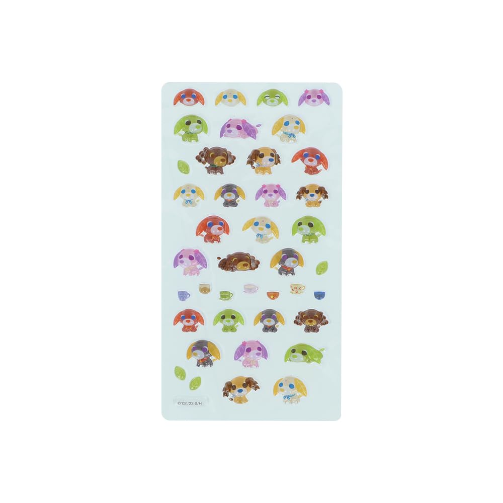 Sun-Star Stationery Ochaken Bon-Bon Drop Sticker, Everyone