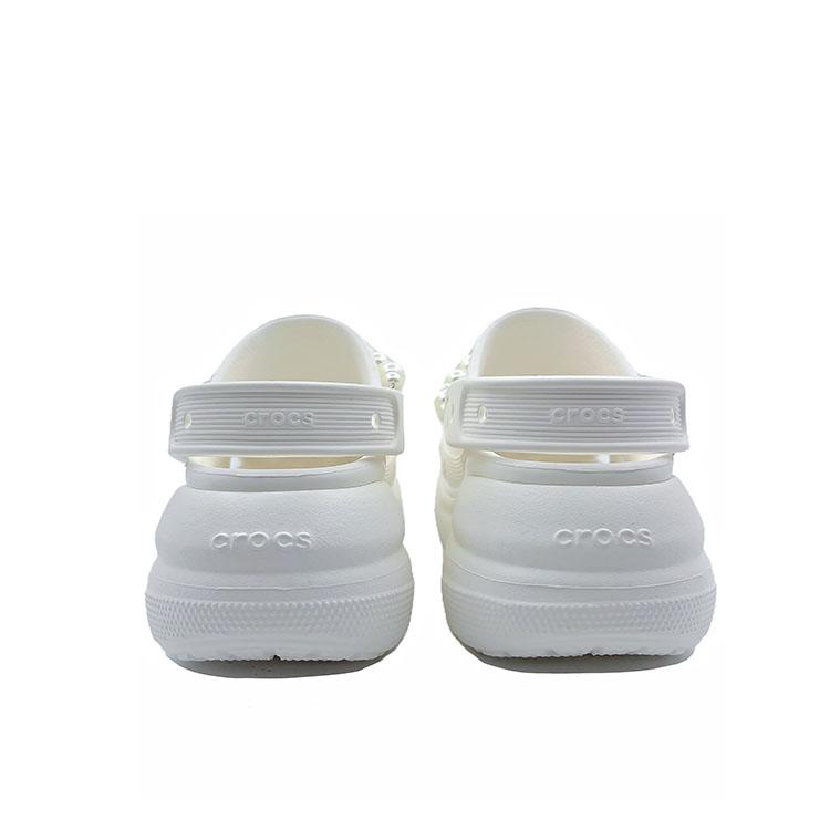 Crocs Crush Clog EVA Pearl Blue Cute Niche Little Fresh Beach Girl Hole Shoes Unisex White Blue