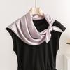 Elegant Elastic Satin Square Scarf Fashion Versatile Women Neck Scarf