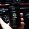 NTHX6 Car Ashtray with Lid Smell Proof Portable Ashtray Cup Holder For Skoda octavia 3 2 superb 3 kodiaq Fabia Kamiq Karoq Accessories
