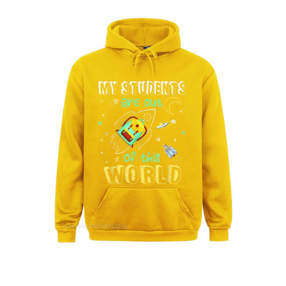 

Мои ученики не из этого мира Космический забавный подарок учителю Толстовки с капюшоном Специальные толстовки унисекс Спортивная одежда по индивидуальному заказу XL