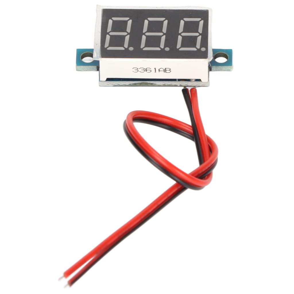 DC 4‑40V DIY Digitální voltmetr Stabilní Vysoká Přesnost Měření Standardní Velikost LED Digitální Napětí