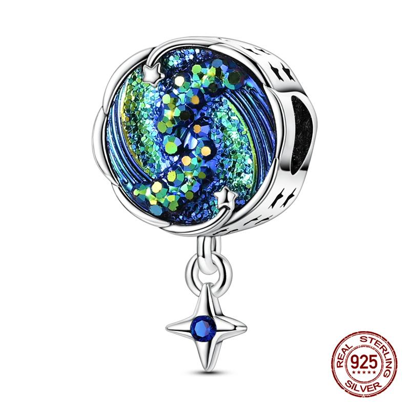 Charms Copper Blue Off-Road Vehicles Charms Beads Fit Women 3Mm Original Bracelet Necklace Diy Fine Jewelry Gifts