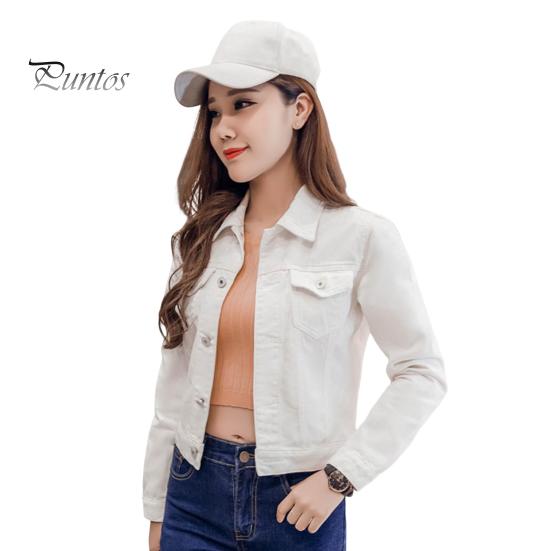 

Зимняя женская куртка с длинными рукавами, отложным воротником, нагрудными карманами, застежкой на пуговицы, пальто короткого типа, повседневная уличная одежда, джинсовые пальто XXL белый