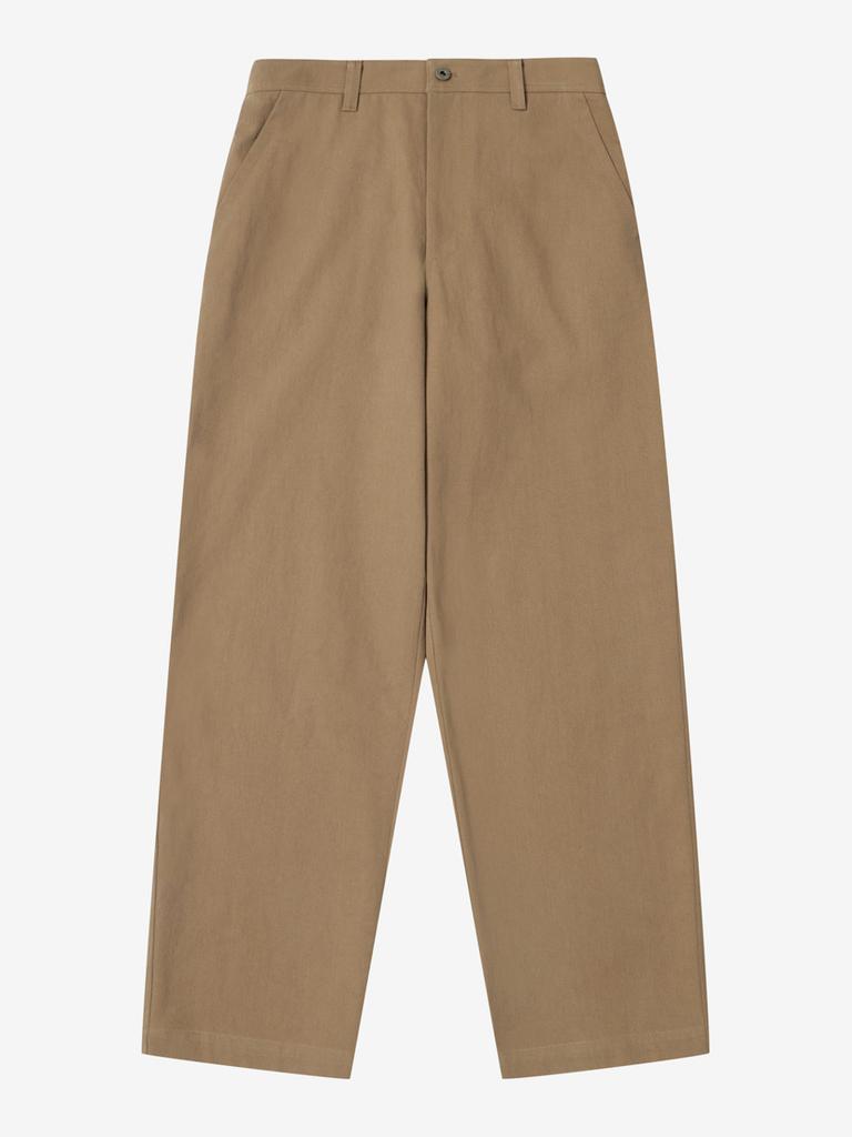 LUVM Basic Cotton Pants For Men_Brown
