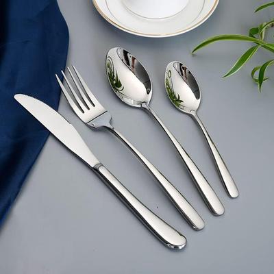 Heavy Duty Silverware, HaWare Stainless Steel Flatware Cutlery for Home/Restaurant/Wedding, Mirror Polished