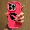 LZ18 Lips Kiss Wave Silicone Phone Cases for Samsung A15 S23 FE S24 Ultra A34 A54 A14 A55 Motorola G32 OnePlus Soft Cover