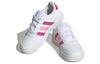 adidas Neo Breaknet 2.0 Slip Resistant Low Top Kids' Skateboarding Shoes White Pink Kids' HP8959