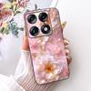 For Motorola Signature 2026 Case Popular Flower Marble Painted Cover Soft Silicone Black Phone Shell For Moto X70 Air Pro Fundas