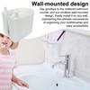 Electric Toothbrush Holder Wall Mount Shroud Strong Load-bearing Simple Installation Toothbrush Wall-Mounted Storage Organizer for Bathroom