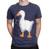 Untitled Goose Game 8 Bit Funny 100 Cotton TShirt Untitled Goose Game Tees Tops For Unisex