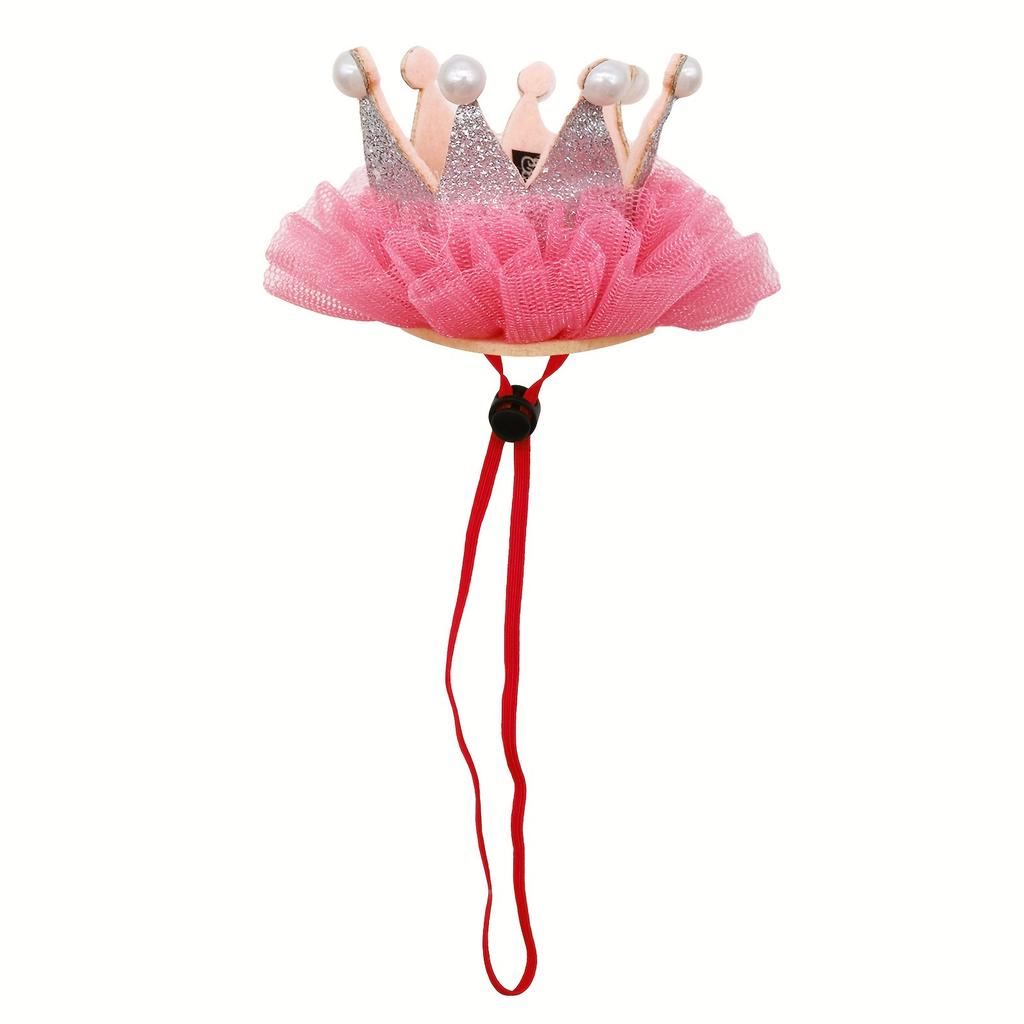 Pet Hat, Lace Colorful Cute Hat for Dogs and Cats