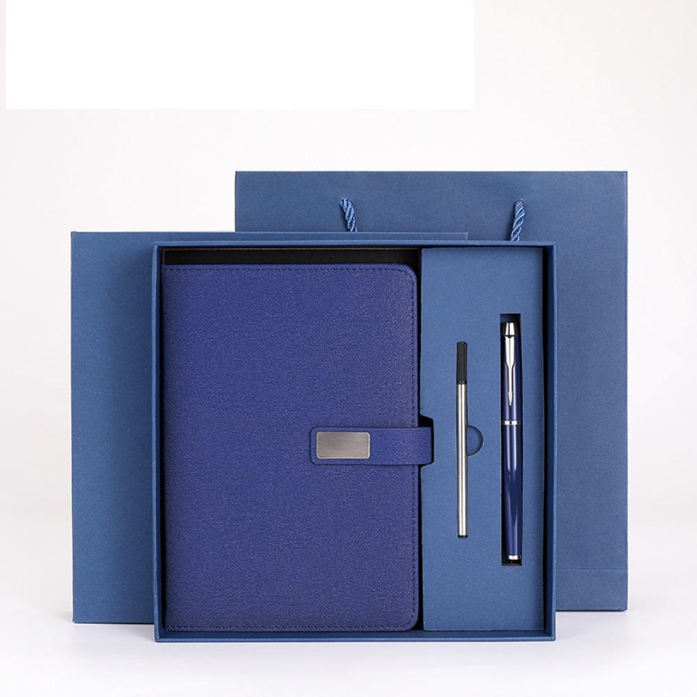 Refill Set Corporate Gifts Set Stylus Pen Customized Notebook Notebook Pen Set  Business Meetings