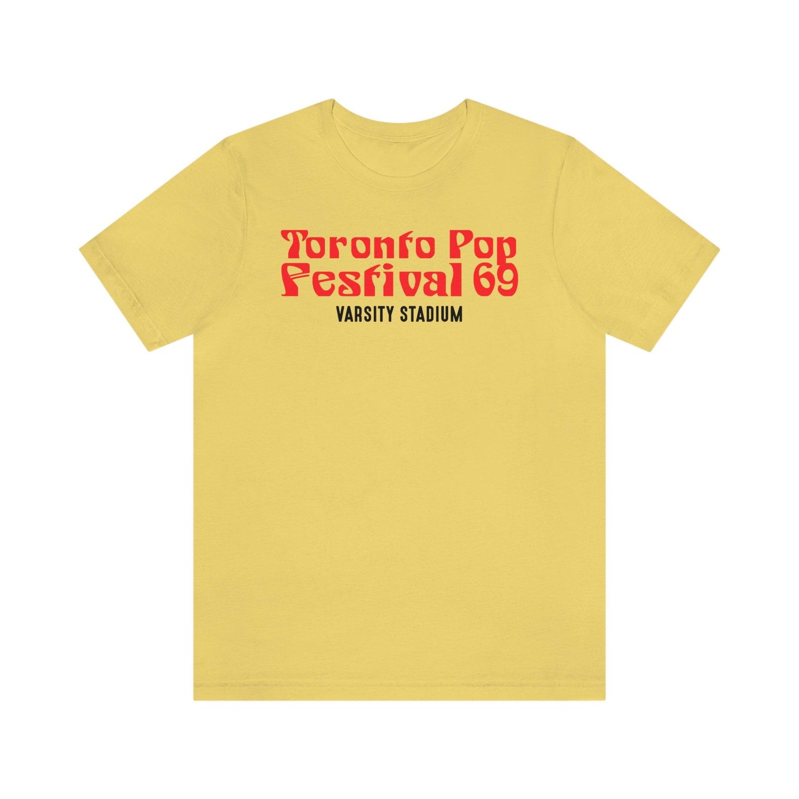 Toronto Pop Festival 1969/Music Festival T shirt/Pop Festival T shirt/music history/retro T shirt/ Toronto Pop Fest/concert T shirt/music gift S