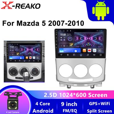 2 Din Car Radio Multimedia Video Player For Mazda 5 Mazda5 2007-2010 Navigation GPS Head Unit Carplay Wifi DSP Android 12