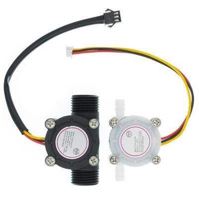 חיישן זרימת מים DC 5-18V מד זרימה חיישן זרימת אולם בקרת מים מתג חיישן זרימת נוזלים 1-30L/min 2.0MPa YF-S201
