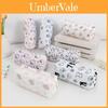 Cartoon Print Pencil Case With Large Capacity For Students And Makeup Storage