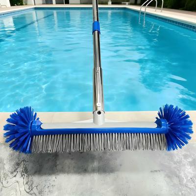 Swimming Pool Round Scrub Brushes with Around Nylon Bristles Enhanced Pool Brushes for Cleaning Shower Bathroom Patio Pool