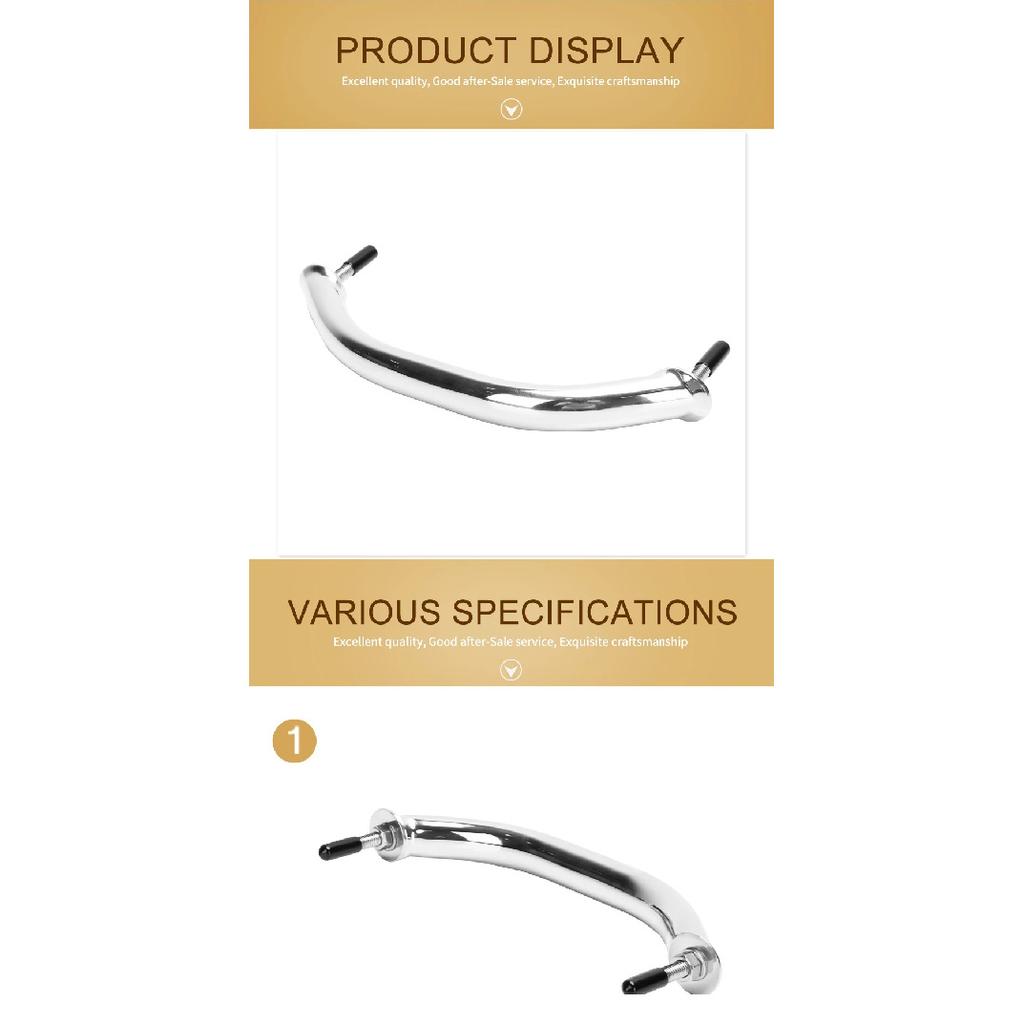 Boat Accessories Boat Handrails Marine Polished 8-5/8" Handle 316 Stainless Steel Deck Handrail High Quality for Yacht Hardware