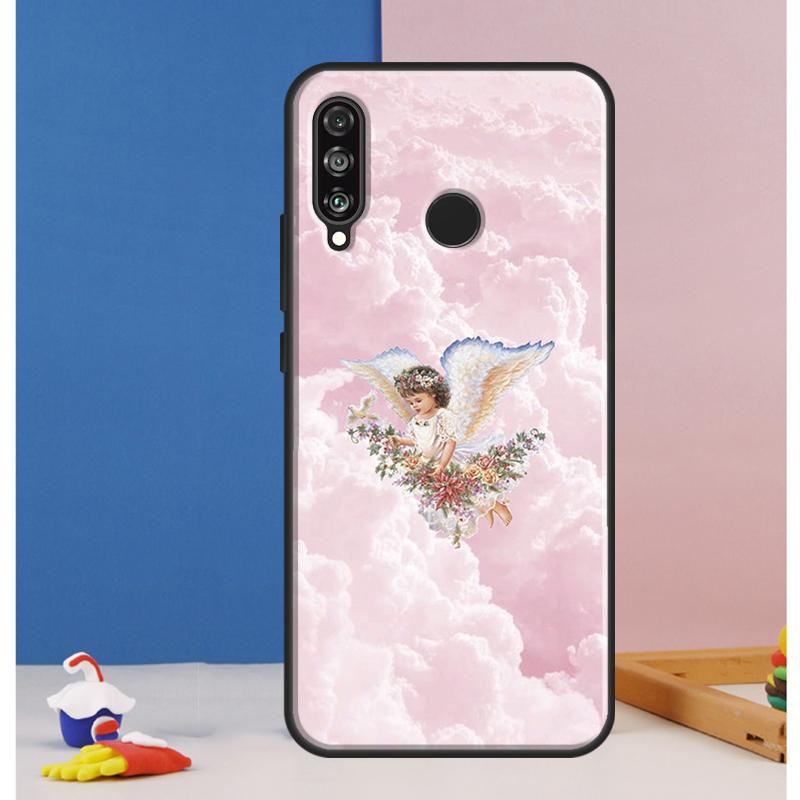 Renaissance Angel Aesthetic Case For Huawei Nova 10 9 SE 8i 11i 12i 12s Y60 Y61 Y70 Y90 Y72 Y73 Y91 P60 Pro P30 P40 Lite