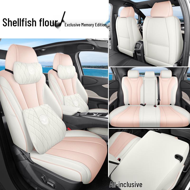 BYD 2025 Dolphin Intelligent Driving Seat Cover: Breathable, Perforated, All-Season, Full Surround Cushion