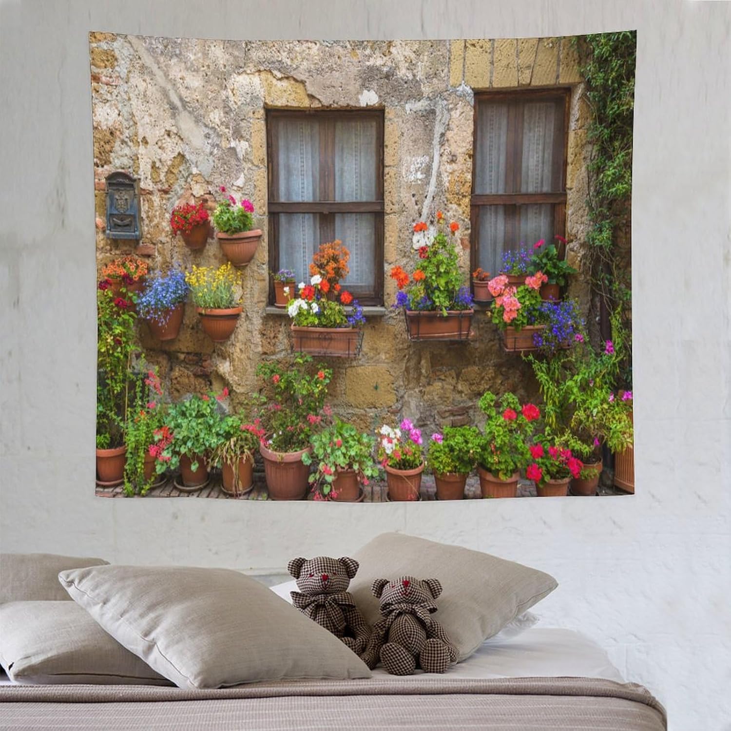 Gobelin zhirain tuscany wall italy 75x100 чёрный
