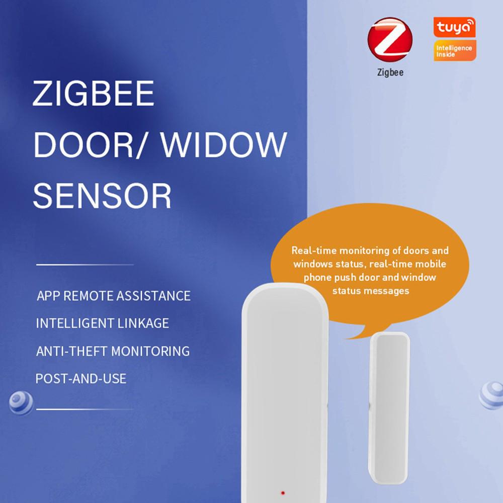 Tuya ZigBee 3.0 Door/Window Magnetic Sensor Alarm