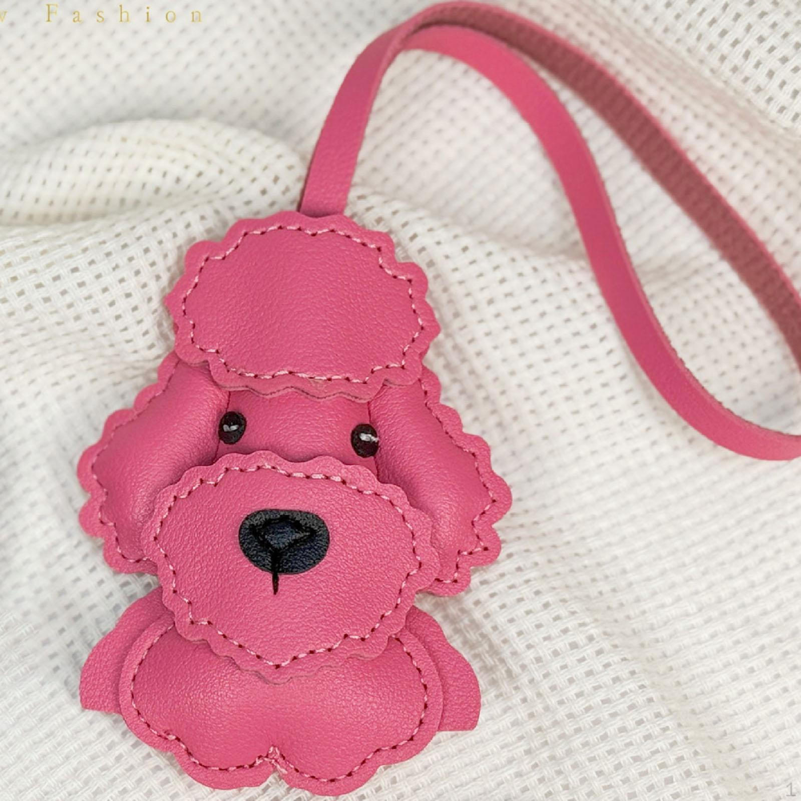 

Брелок для ключей в виде плюшевого щенка, очаровательный брелок с щенком, уникальная подвеска, шарм для сумки