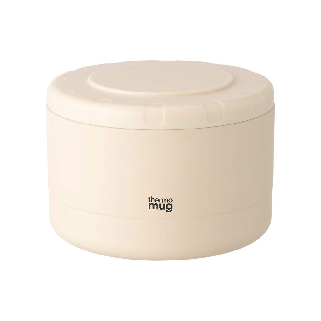 THERMO MUG Thermo Mug Container, Insulated Lunch Jar, Ivory, C20-21, 210ml