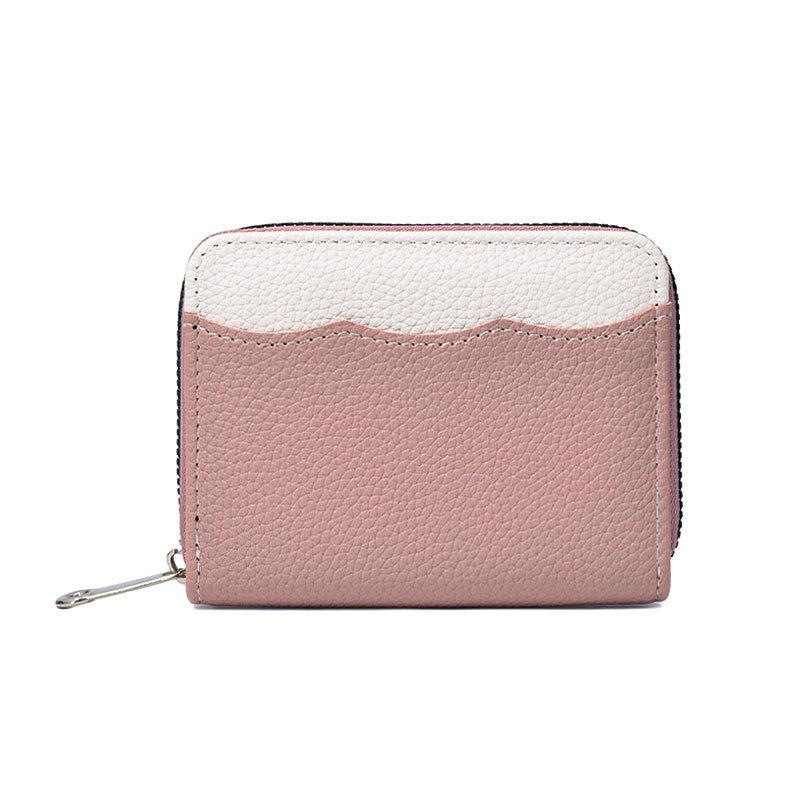 New Textured Multifunctional Zipper Change Bag Women's New Japanese and Korean Fashion Coin Bag Card Bag
