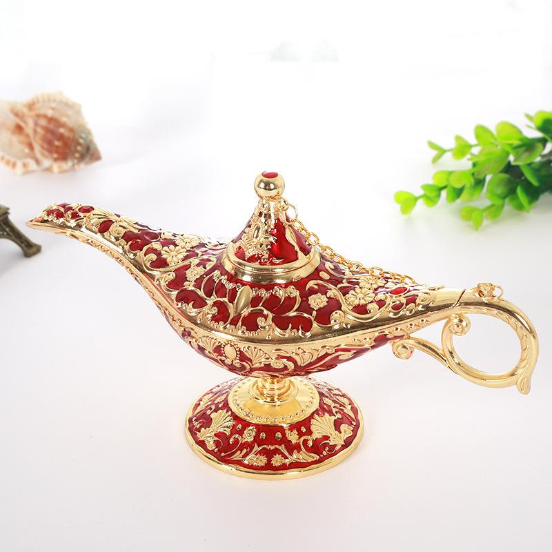Aladdin Lamp Desktop Crafts Ornament Living Room Study Room Bedroom Decoration Holiday Gift Home Accessories