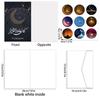 12pc Eid Mubarak Greeting Cards Islamic Ramadan Invitation Card Paper Greeting Card with Envelopes Eid Al-Fitr Gift Muslim Party