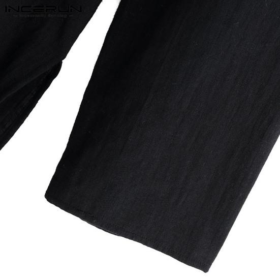 Pánská košile s dlouhým rukávem zapínání na knoflíky pánské dlouhé róby ležérní muži tradiční košile outdoor nabídka