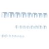 Hot Selling Sparkly Blue Toenail Tips: European & American Style Wearable Manicure