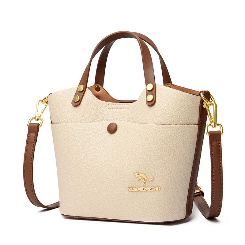 Leather Bag for Women Women's Bucket Bag Shoulder Bag Crossbody Bag High Quality Fashion Designer New