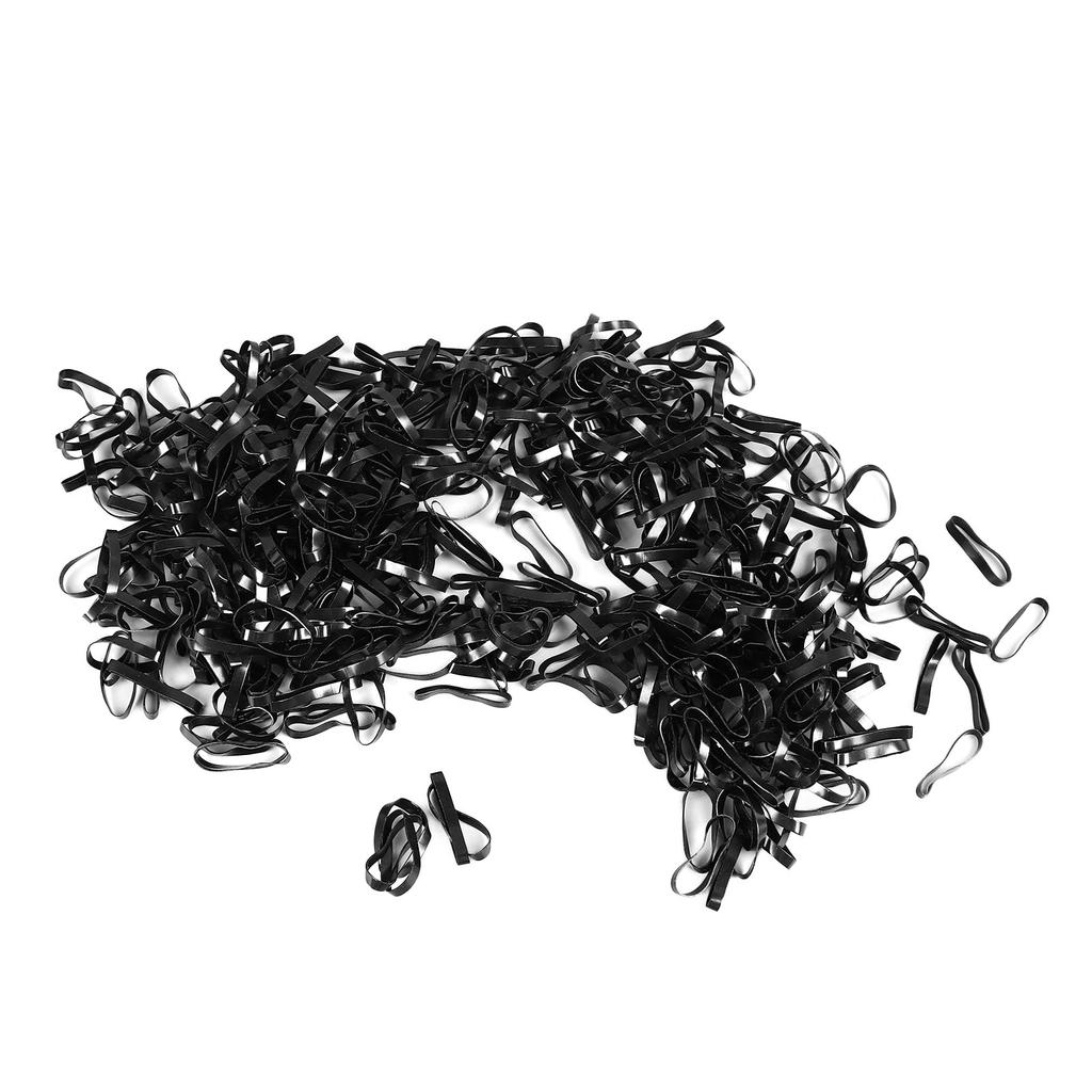 450pcs Horse Rubber Bands Soft Safe Rubber Horse Braid Bands Multifunctional Elastic Bands for Horse Farm Daily