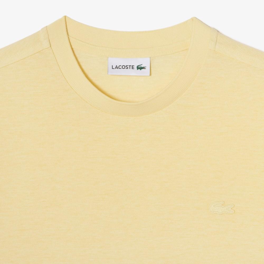 [Lacoste] Men's Strong Yarn Caviar Piqué Short-Sleeve T-shirt TH742E-56G107