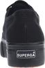 Кроссовки Superga 2790 Linea Up and Down полностью черного цвета