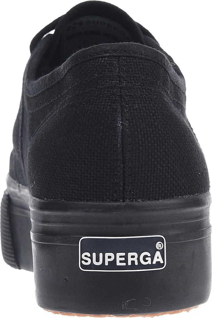 Кроссовки Superga 2790 Linea Up and Down полностью черного цвета