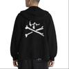 Vans X Mastermind World Zip Pullover Hoodie 'Black' Unisex VN0A7SQQBLK