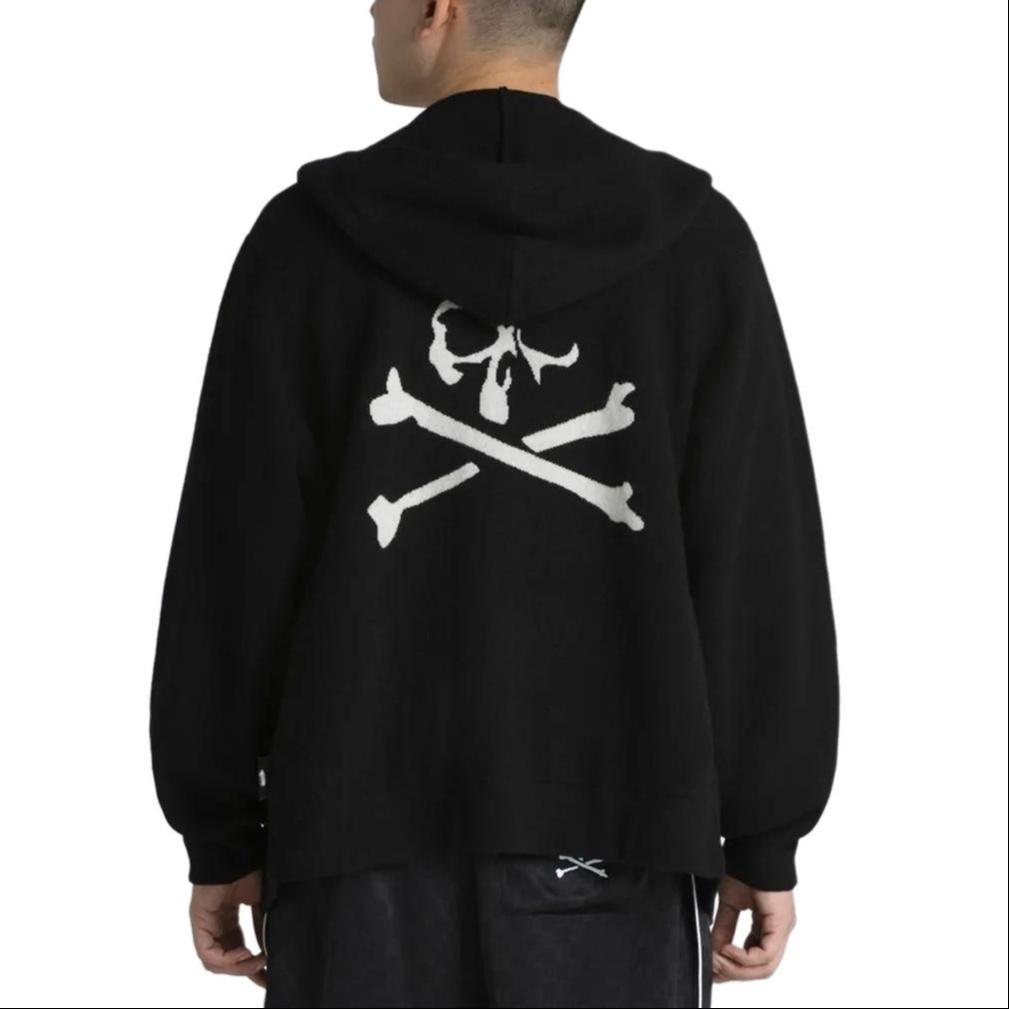 Vans X Mastermind World Zip Pullover Hoodie 'Black' Unisex VN0A7SQQBLK