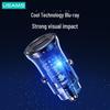 Youshengshi 3A Transparent Mini Car Charger for Cigarette Lighter