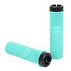 Bike Handlebar Grips Hard Wearing Single Lock On Antislip Increase Riding Safety Soft Resin for Various Bikes Blue