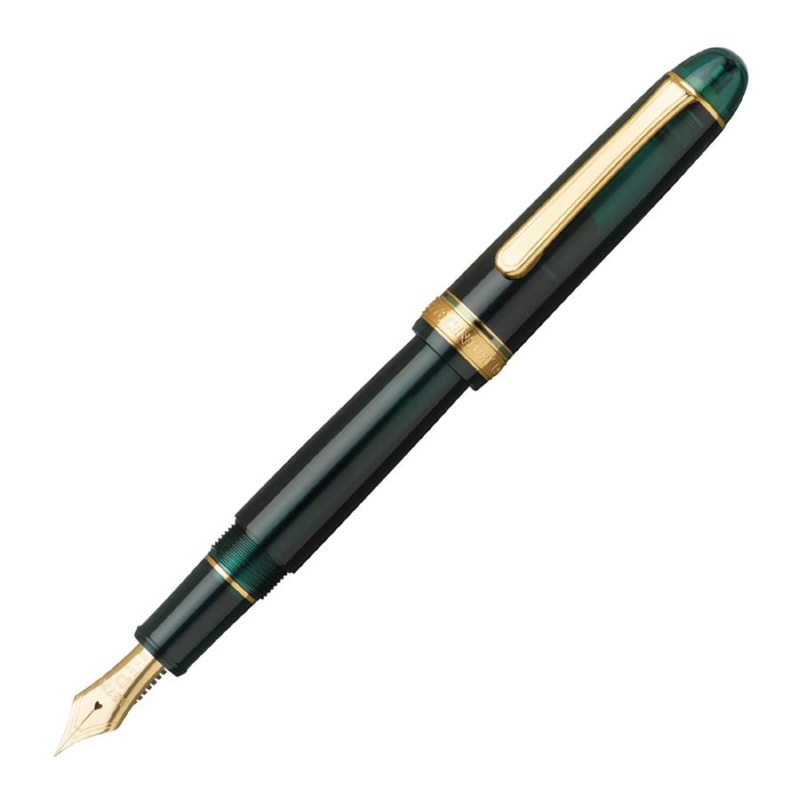 Platinum New #3776 CENTURY Fountain Pen Laurel Green Medium Nib PNB-15000#41-3