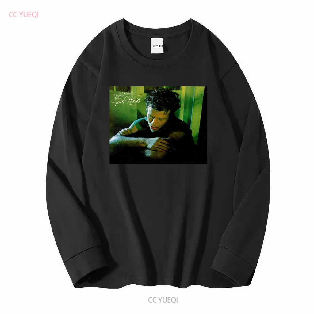 T-SHIRT TOM WAITS blu san valentino vinile copertina CD PICCOLO MEDIO GRANDE XL vintage Lavata abbigliamento firmato Leggermente Comoda