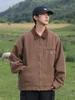 2025 Japanese Retro Lapel Workwear Jacket: Versatile Cityboy Streetwear for Men & Women