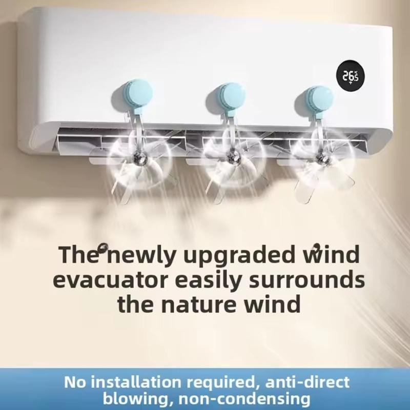 3PCS Easy Installation Air Conditioning Deflector Baffle Blowing Shield Suitable for Anti Direct Blowing and Fresher Air