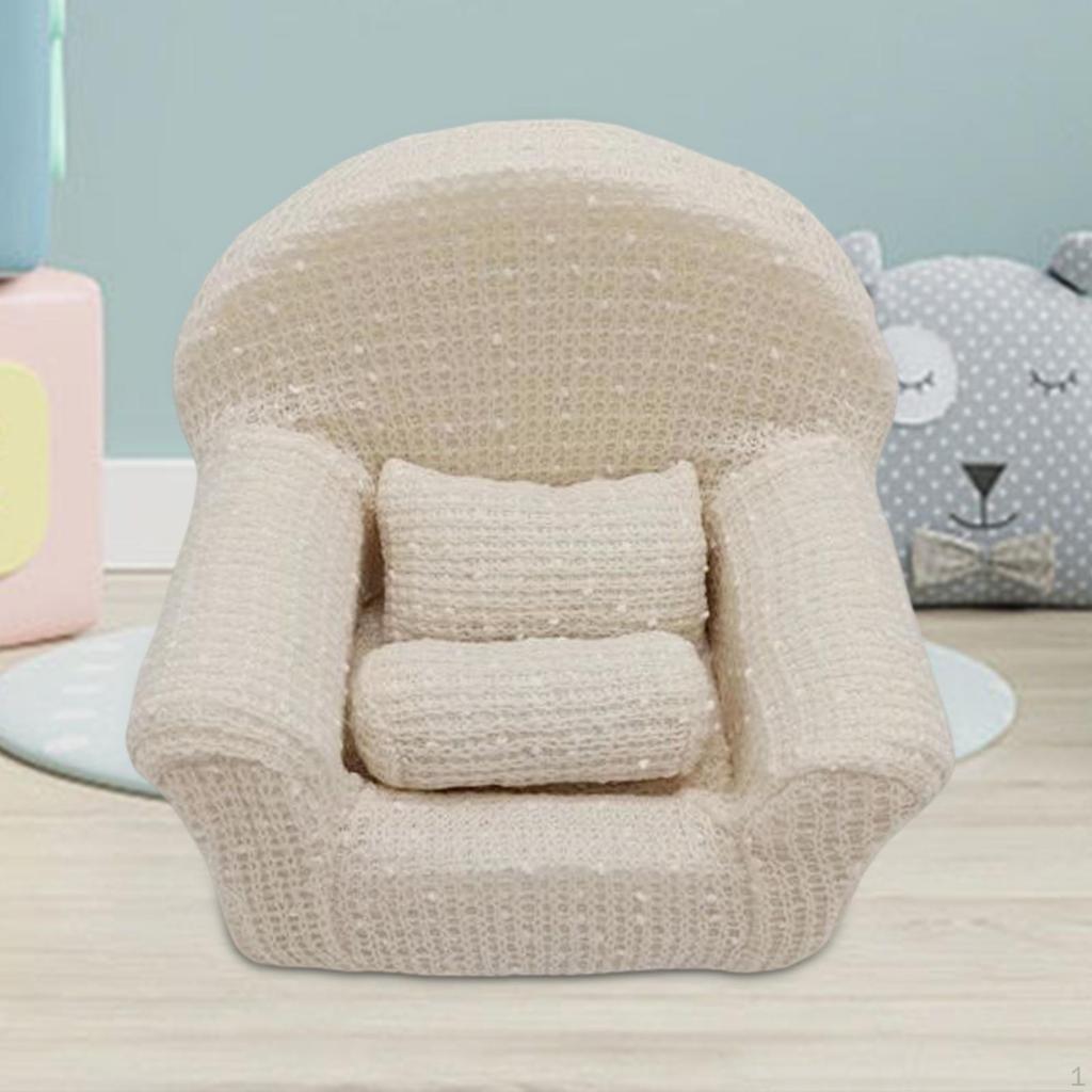 Photography Sofa Decorative with Cushion Pillow, Infant Furniture ,Photography Pose