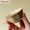 71ml Beige Kiln Flower Mouth Teacup Retro Tea Bowl Single Cups Tea-tasting Fragrance Cup Jianzhan Master Cups Teaware Services